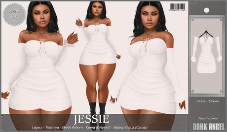 Second Life Marketplace - Dark Angel : Jessie Set - White Legacy